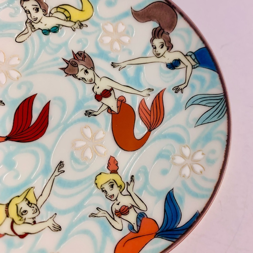 Disney x Kutani Ware Collectible Plate - Little Mermaid, Ariel Limited Edition - Picture 2 of 7